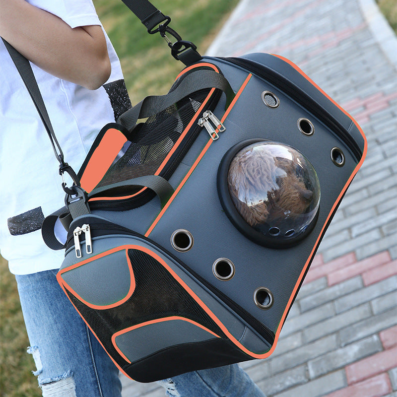 Pet Portable Diaper Backpack Carrier Bag