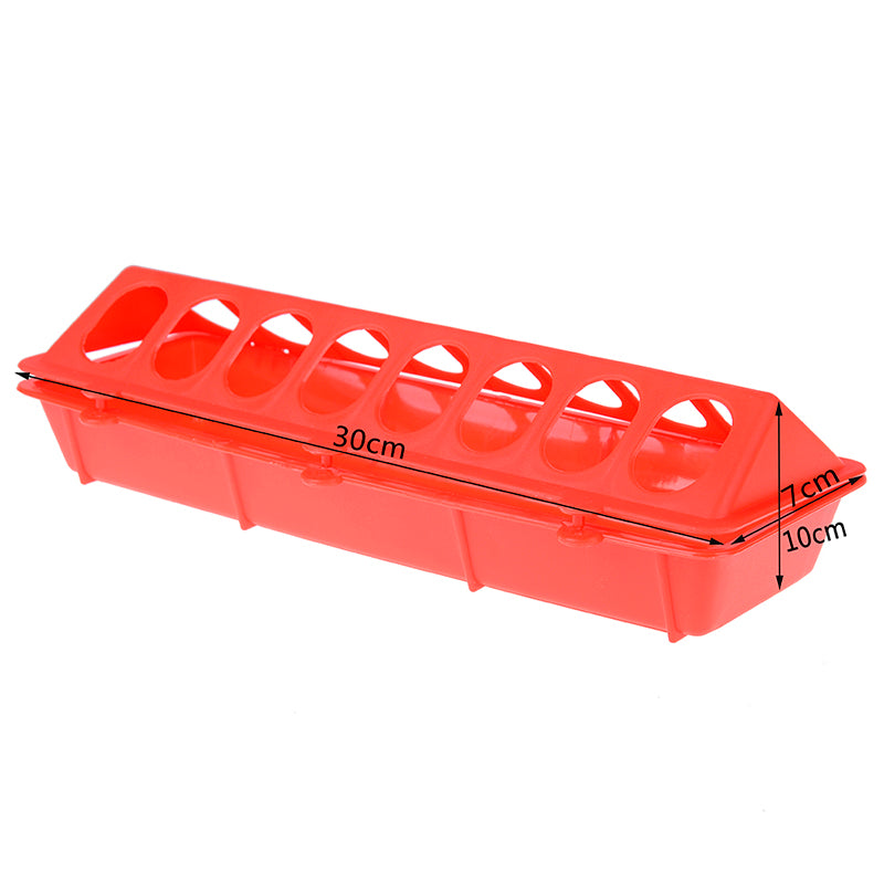 Thickened Bird Feeder Trough For Pigeons And Chickens