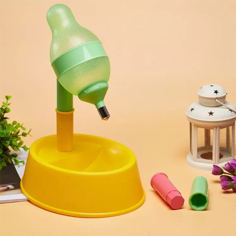 Adjustable Height Automatic Pet Water Dispenser Bowl