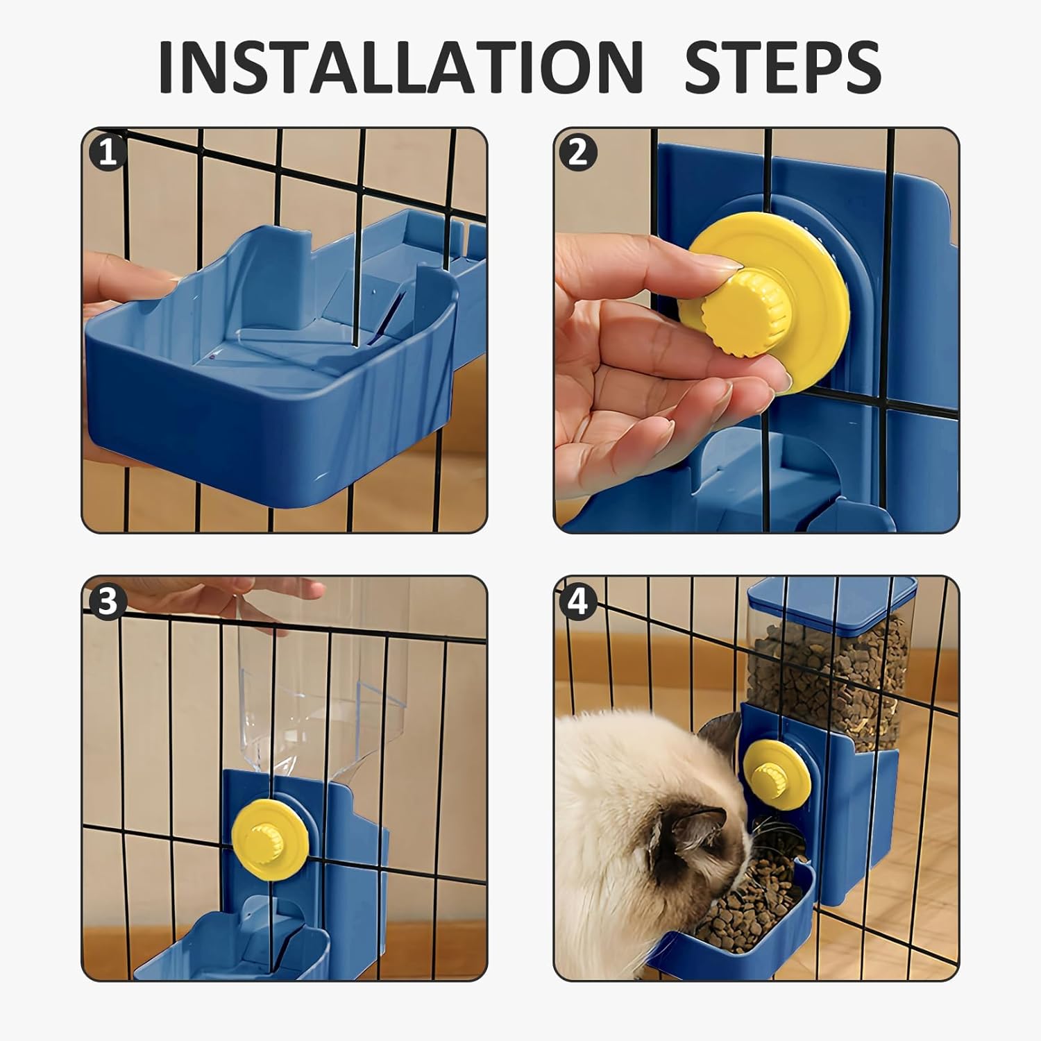 Hanging Automatic Pet Feeder For Small Animals