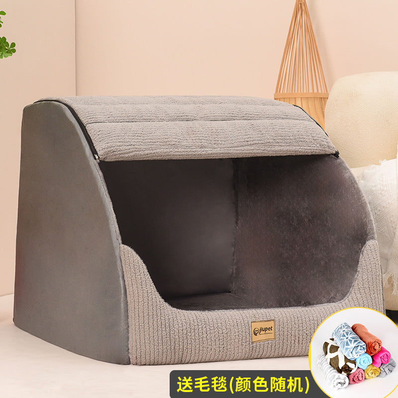 Washable Large Dog Bed For Golden Retrievers