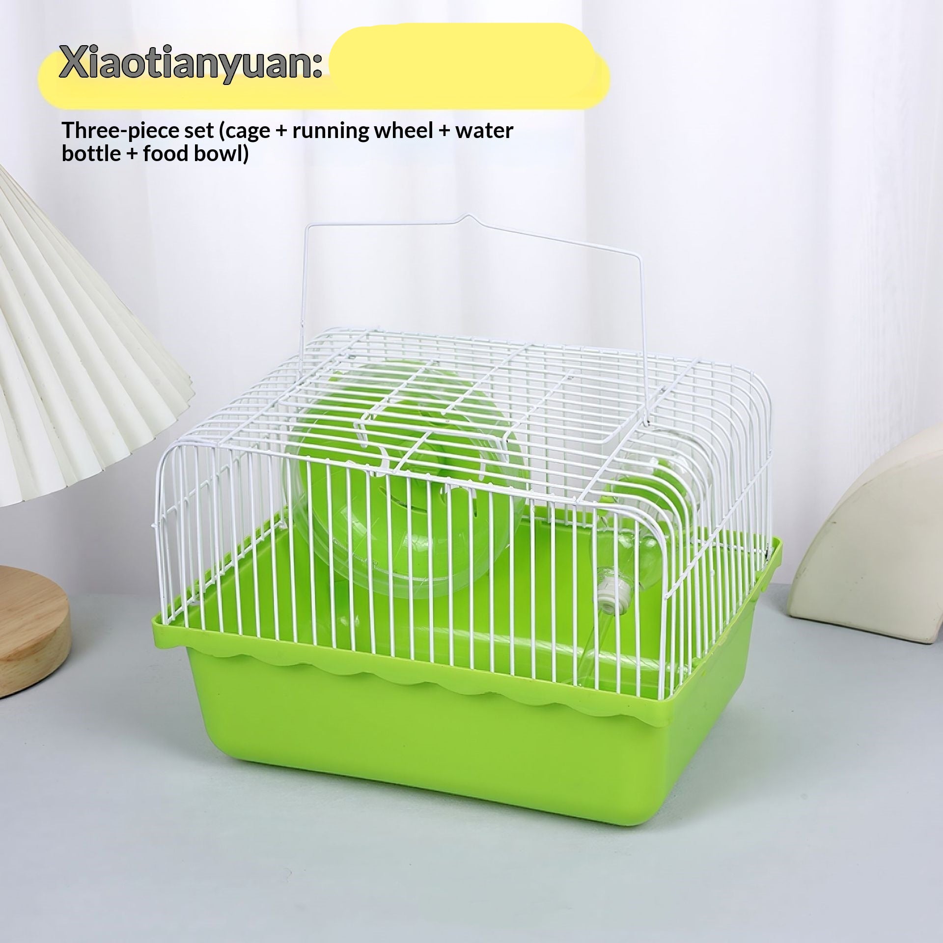 Pastoral Style Hamster Cage Small Affordable Pet Habitat