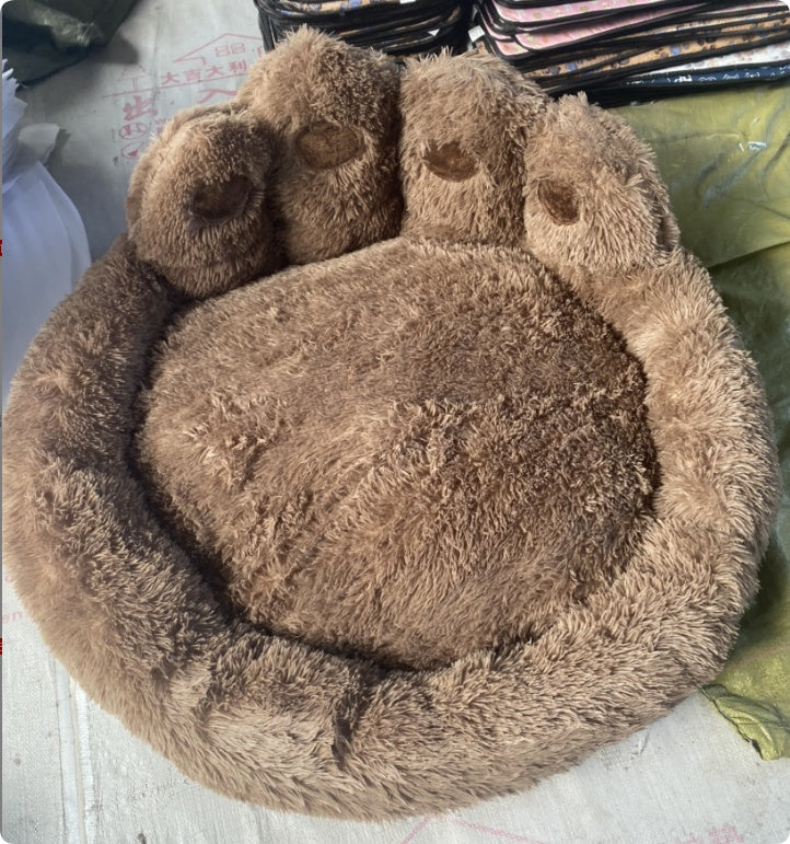 Fleece-Lined Large Dog Sofa Bed Mattress