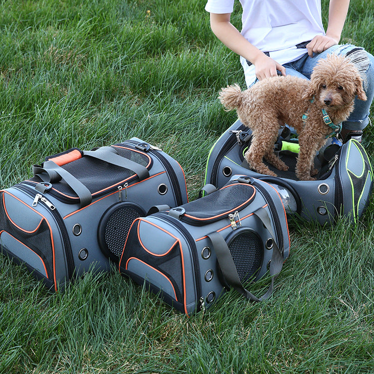 Pet Portable Diaper Backpack Carrier Bag
