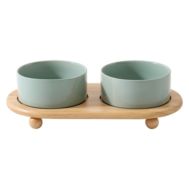 Ceramic Pet Food Bowl For Small And Medium Pets