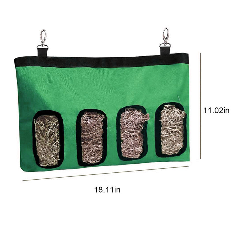 Hanging Rabbit Guinea Pig Hay Feeder Bag