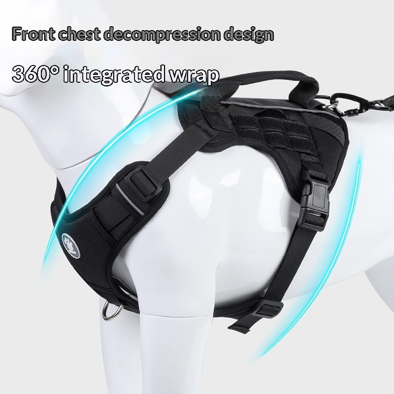 Large Dog Retractable Anti-Pull Leash