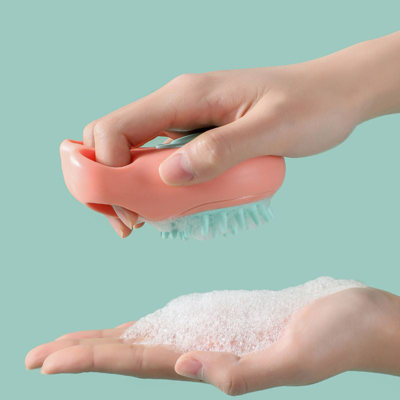 Pet Claw Bath Massage Grooming Brush Cleaning Tool