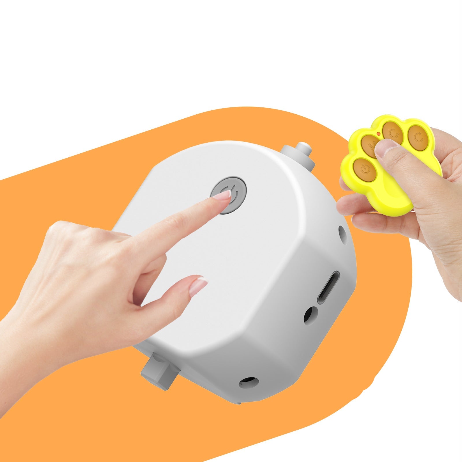 Remote Control Bite Resistant Interactive Intelligent Pet Ball Toy