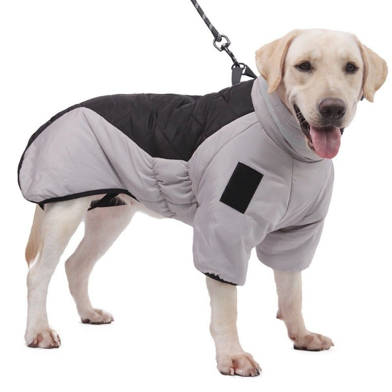 Waterproof Winter Warm Thick Pet Coat For Large Breed Dogs