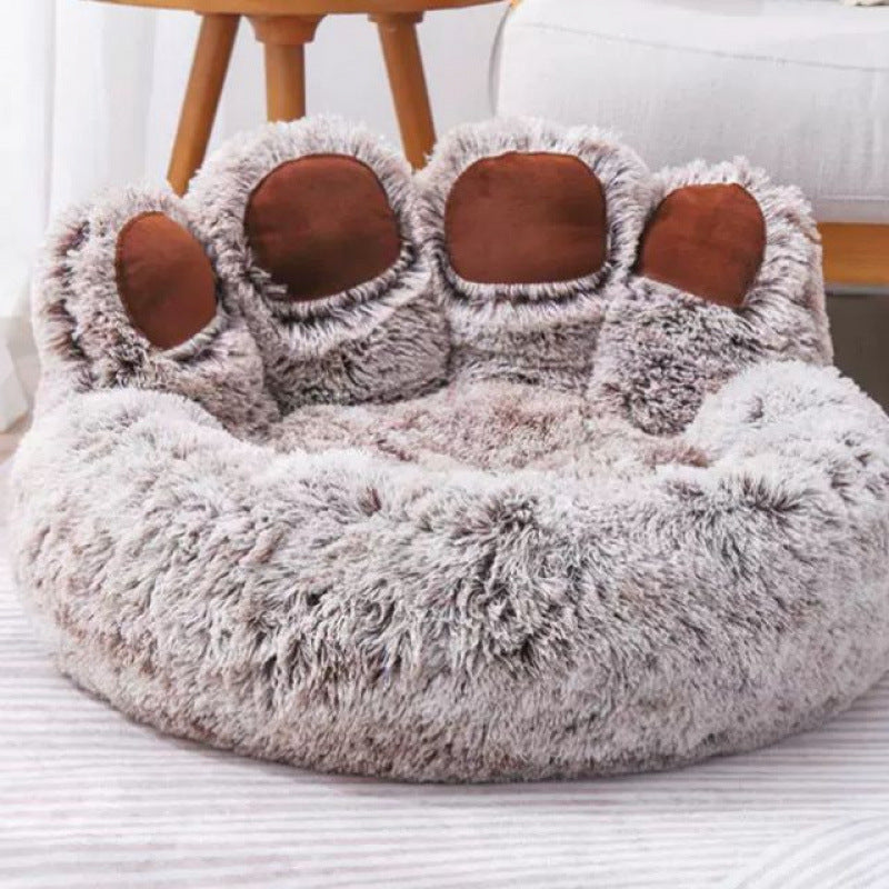 Fleece-Lined Large Dog Sofa Bed Mattress