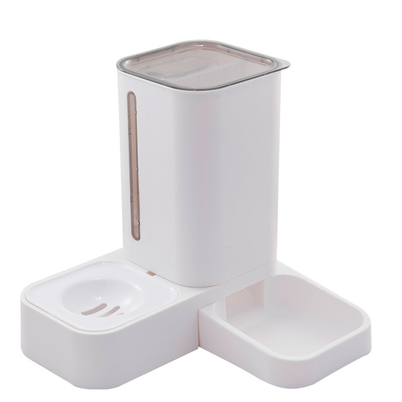 Automatic Water Storage Double Pet Feeding Bowl