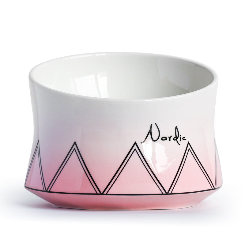 Ceramic Pet Feeding Bowl For Small Pets