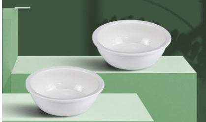 Ceramic Elevated Pet Food Bowl For Cervical Support