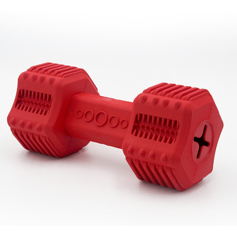 Interactive Rubber Pet Toy With Food Dispensing Long Lasting