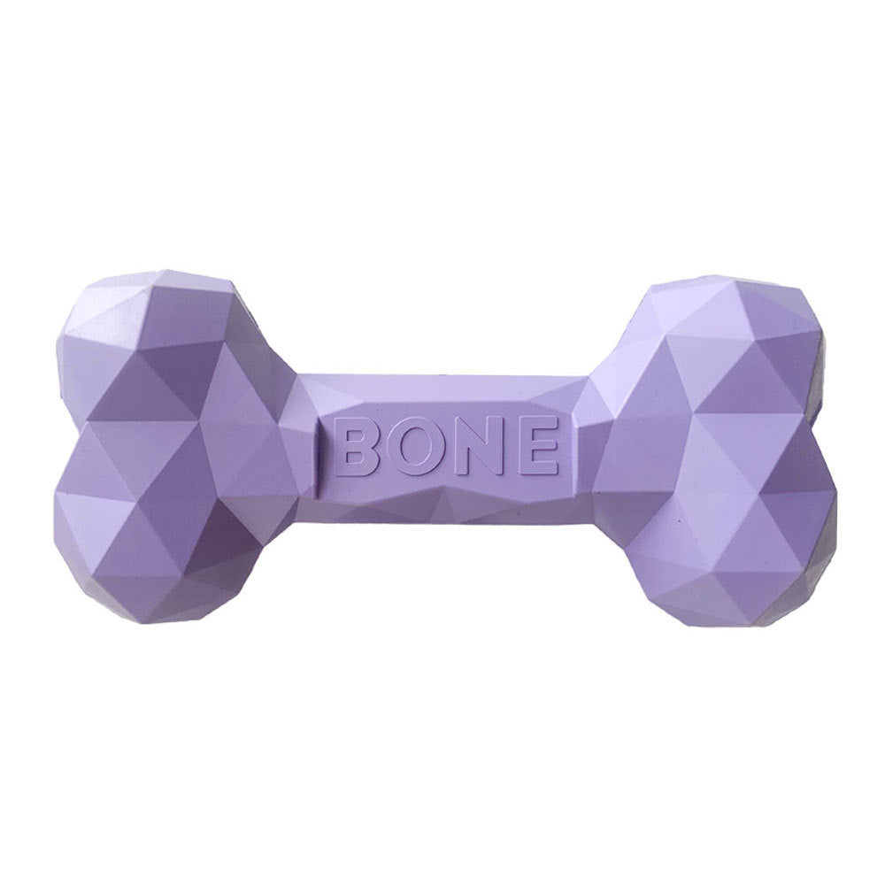 Bite Resistant Rubber Bone Pet Toy For Teeth Grinding