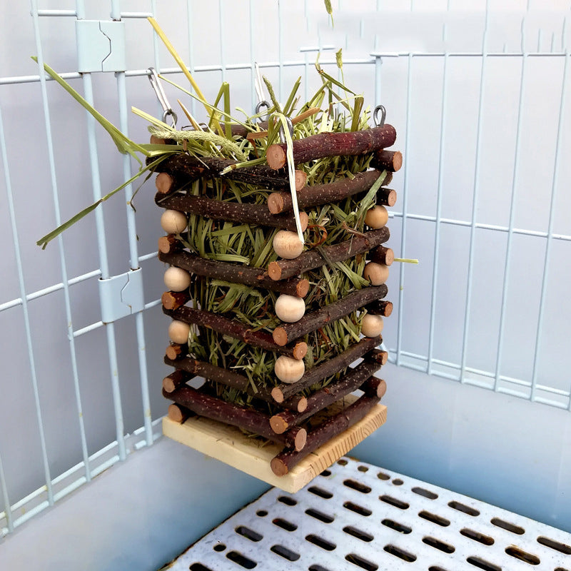 Rabbit Hay Grass Feeding Rack