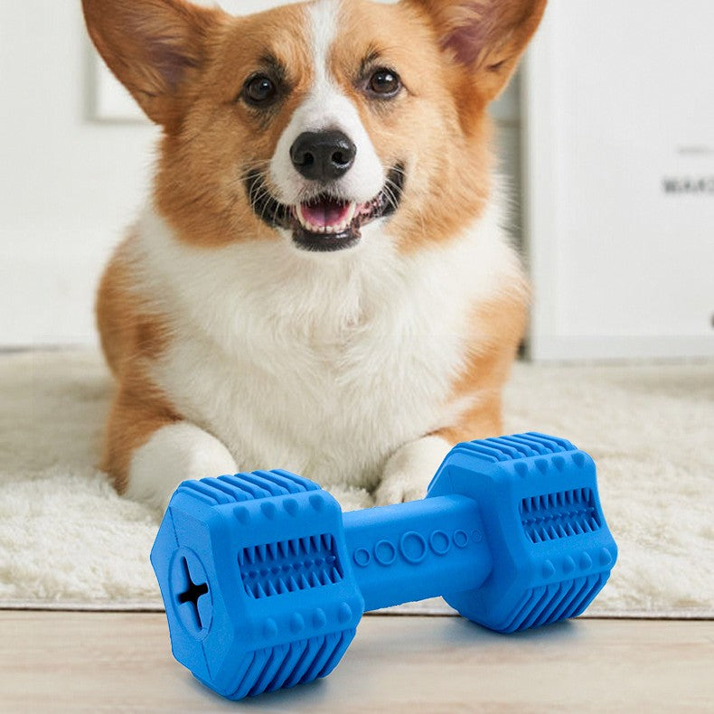 Interactive Rubber Pet Toy With Food Dispensing Long Lasting