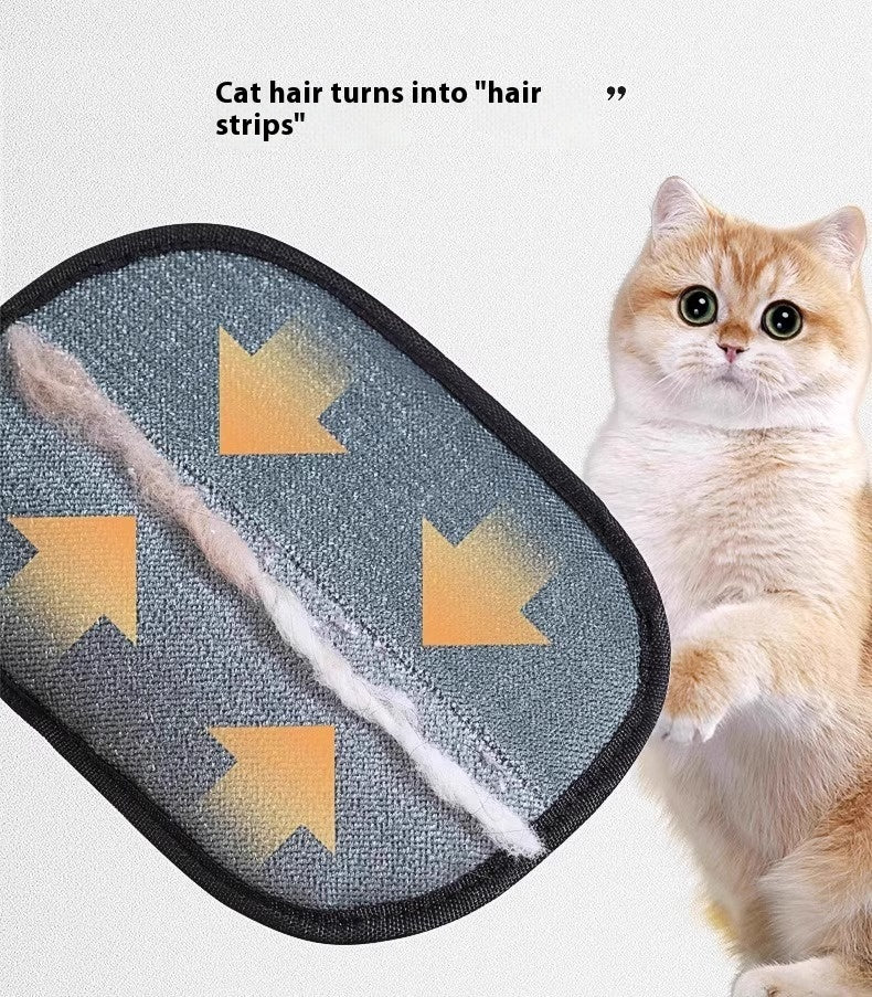 Household Pet Electrostatic Hair Removal Gloves
