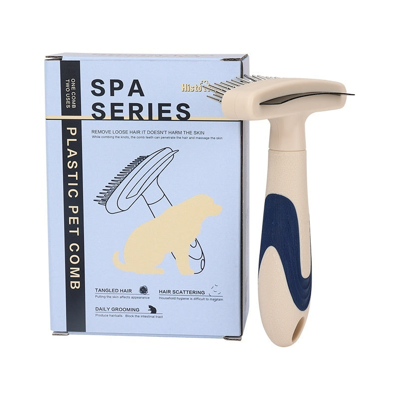Pet Grooming Brush Hair Removal And Detangling