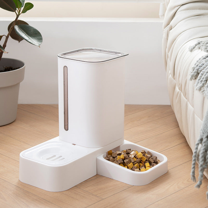 Automatic Water Storage Double Pet Feeding Bowl