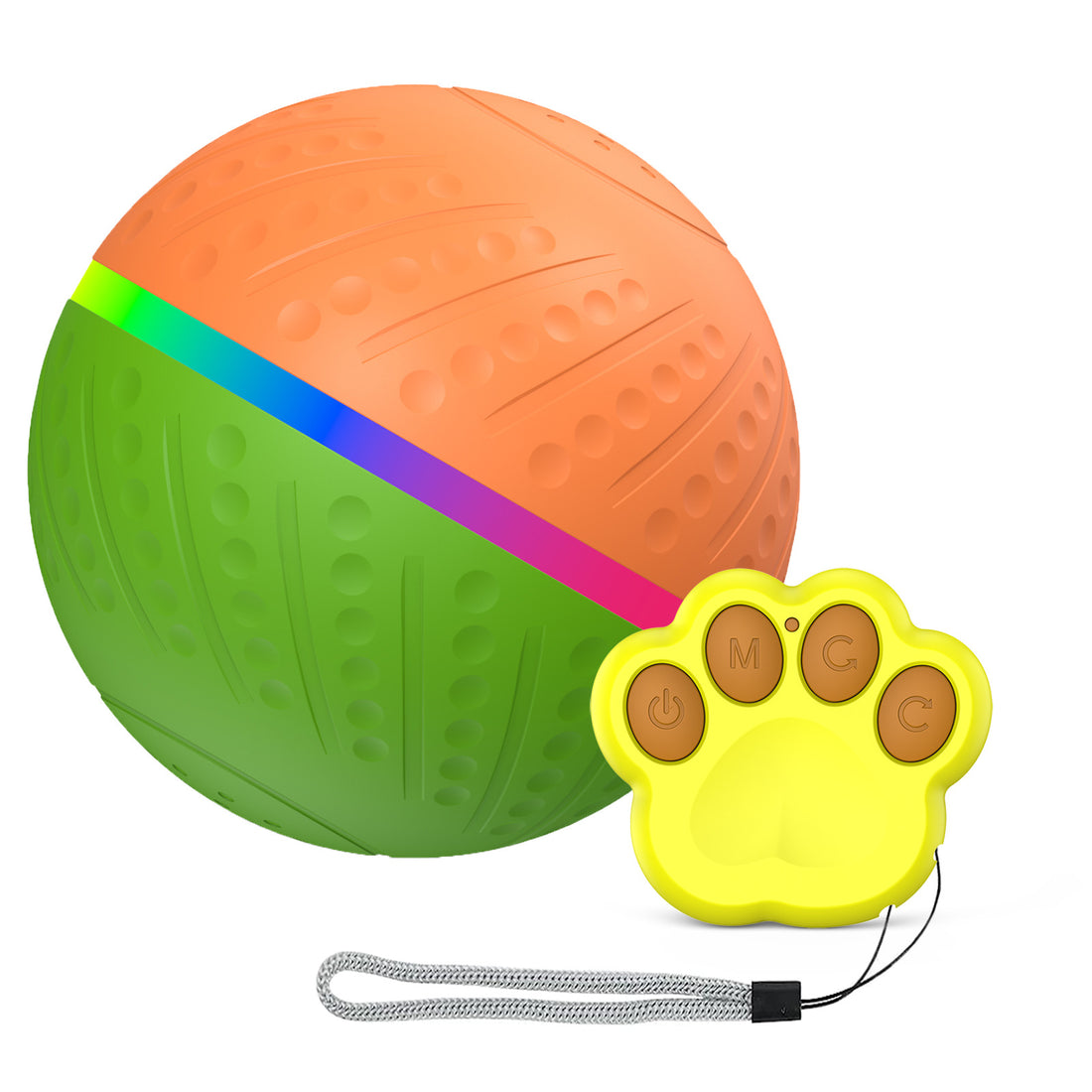 Remote Control Bite Resistant Interactive Intelligent Pet Ball Toy