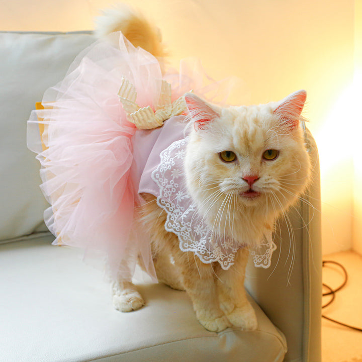 Lace Style Pet Clothing For Small Pets