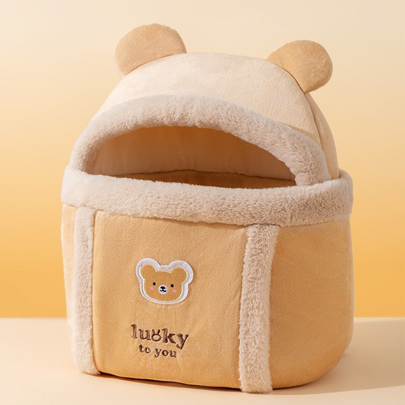 Pet Animal Shaped Portable Diaper Backpack Carrier Bag