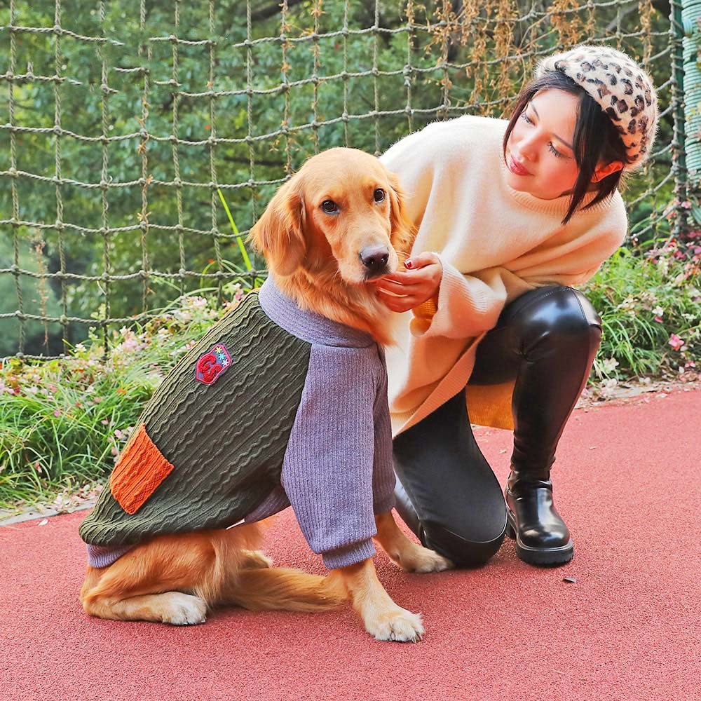 Winter Warm Pet Coat For Large Breed Comfort