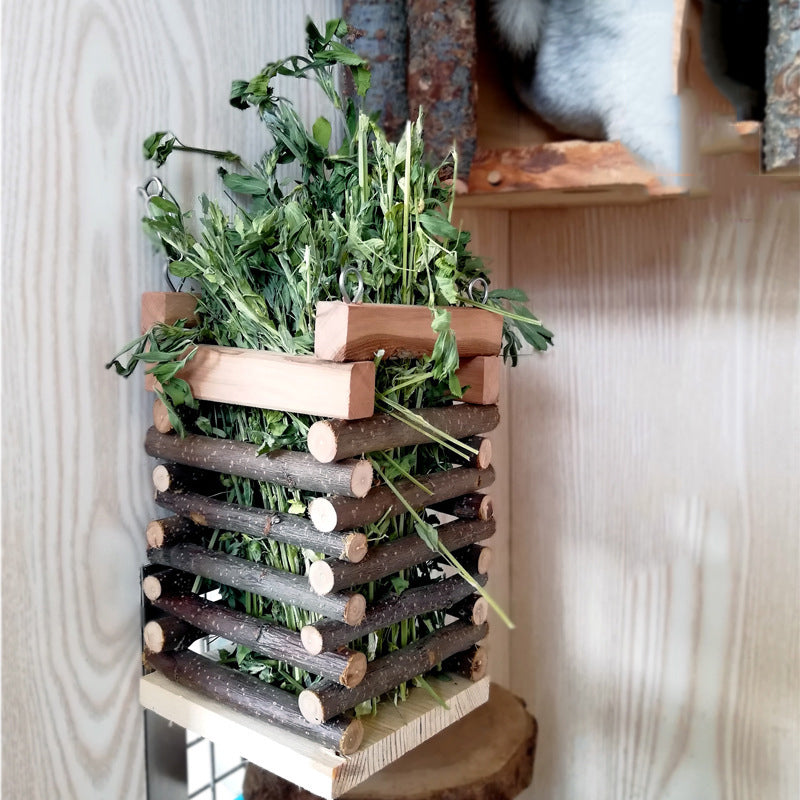 Rabbit Hay Grass Feeding Rack