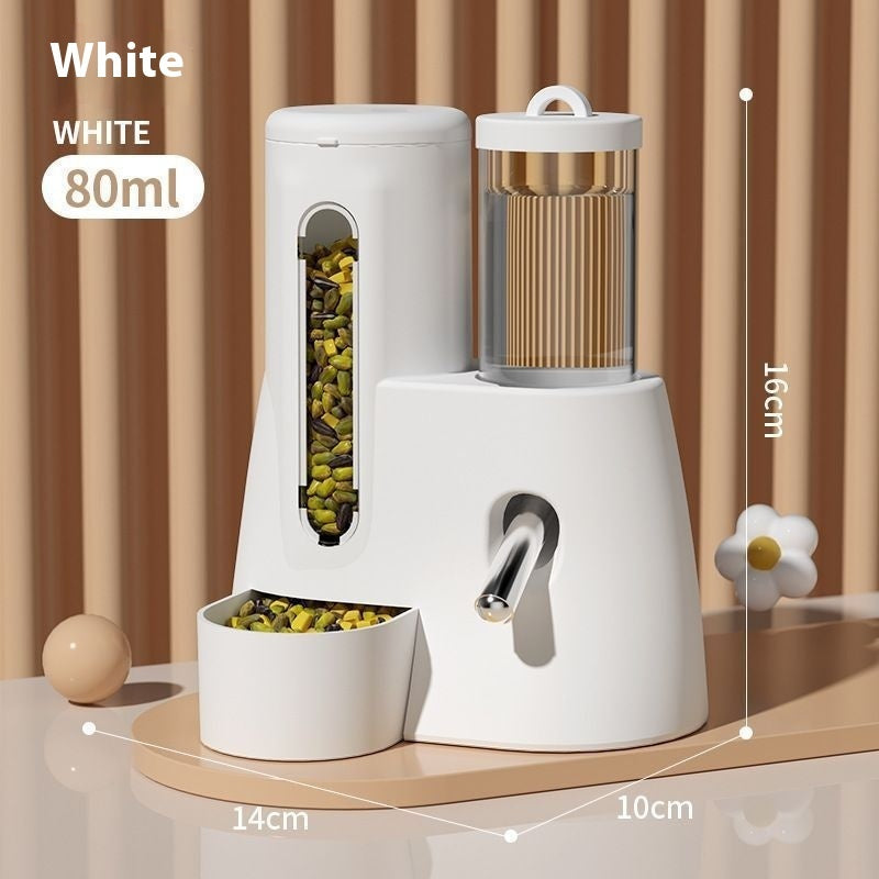 Automatic Hamster Water Feeder Djungarian Kettle Food Basin