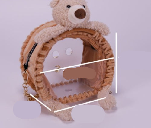 Hamster Cage Pet Out Of Bag Honey