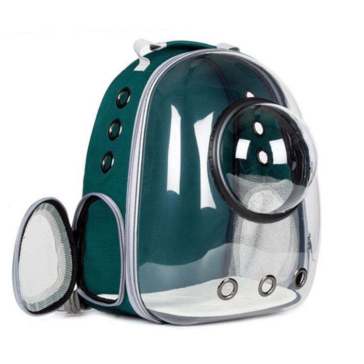 Transparent Breathable Large Capacity Pet Backpack Carrier Bag