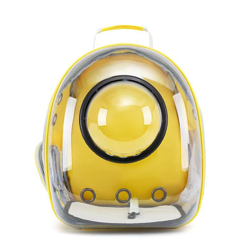 Transparent Breathable Large Capacity Pet Backpack Carrier Bag