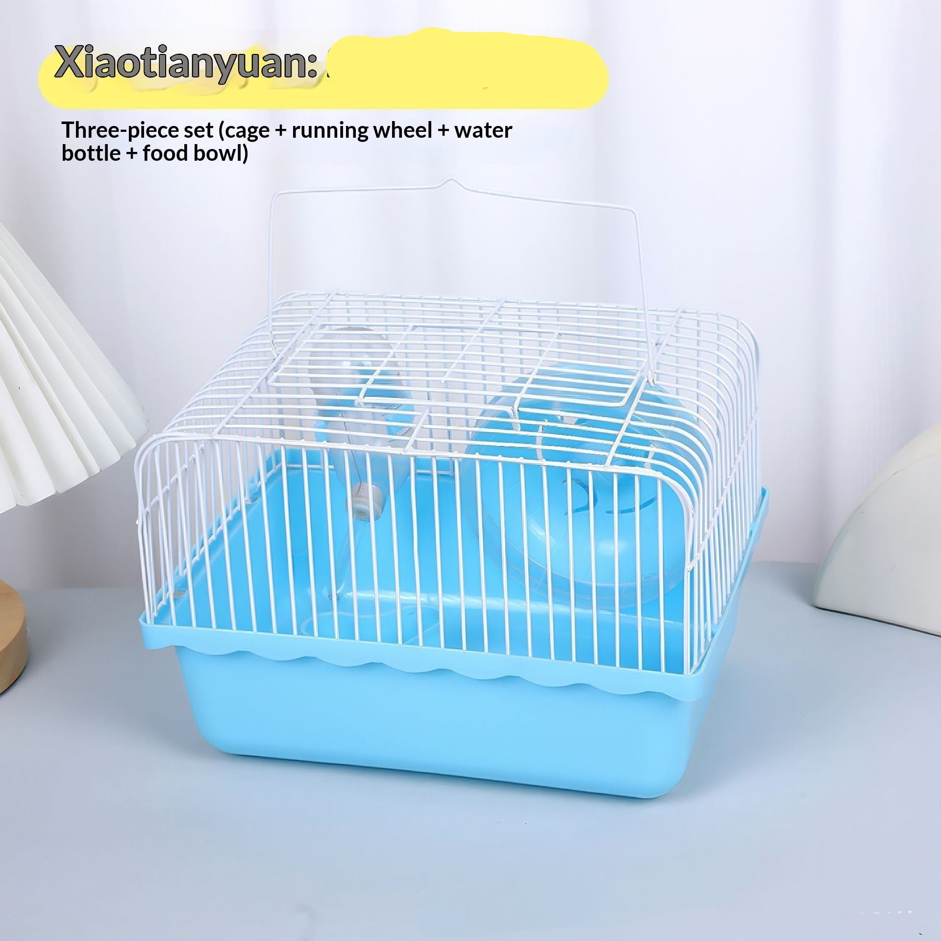 Pastoral Style Hamster Cage Small Affordable Pet Habitat