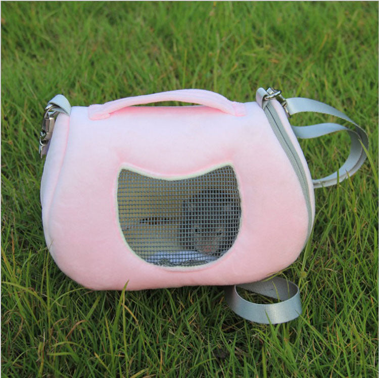 Portable Hamster Backpack Cage Travel Pet Carrier