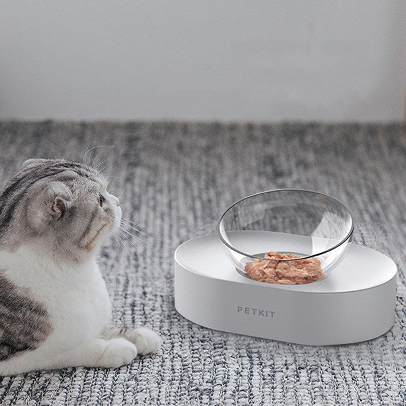 Adjustable Double Bowl Pet Feeding Water Station