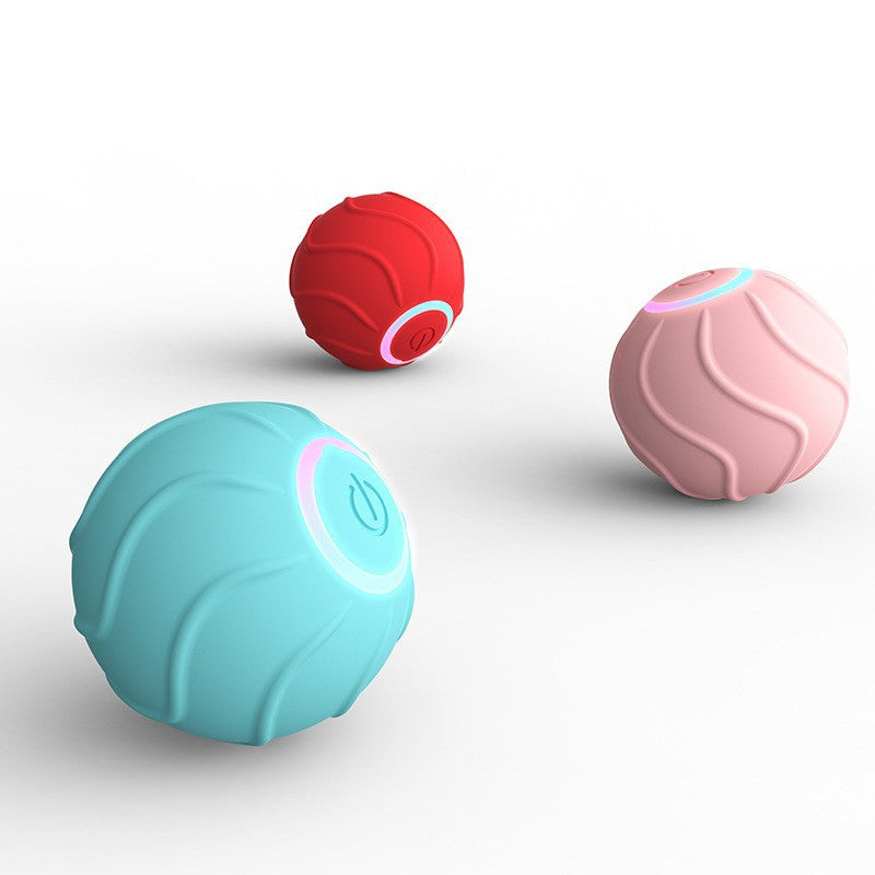 Smart Automatic Rolling Ball Pet Toy With USB Charging