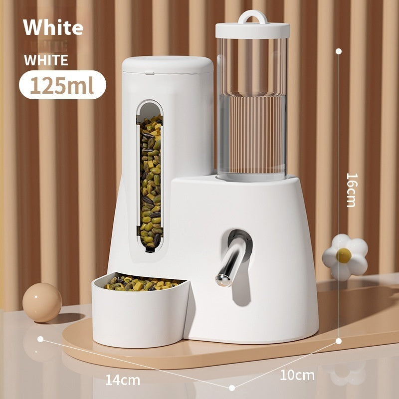 Automatic Hamster Water Feeder Djungarian Kettle Food Basin