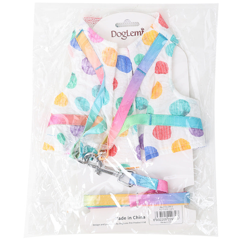 Chest Harness Pet Leash For Small And Medium Pets