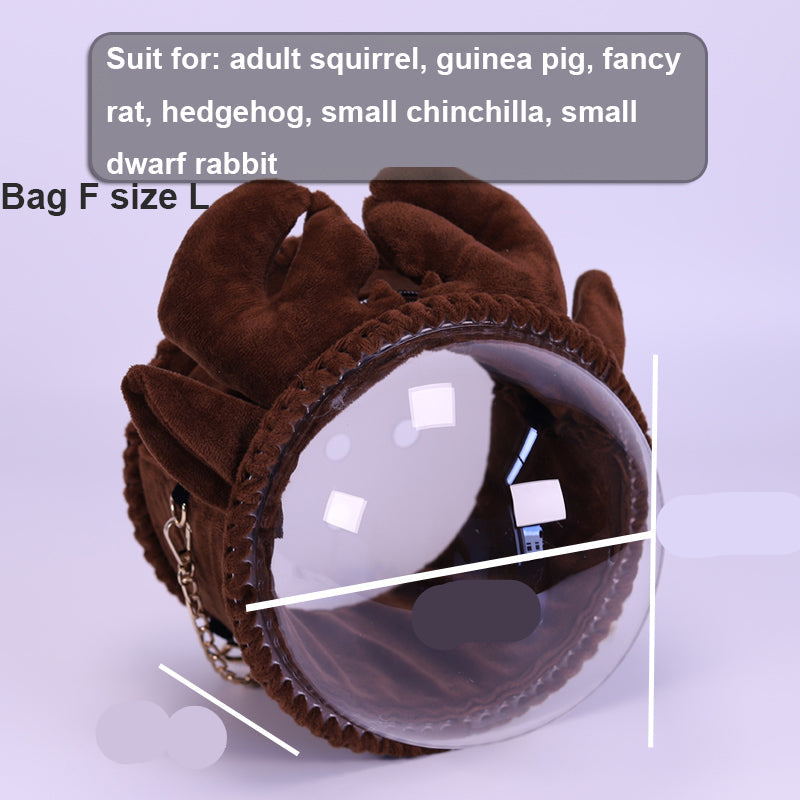 Hamster Cage Pet Out Of Bag Honey
