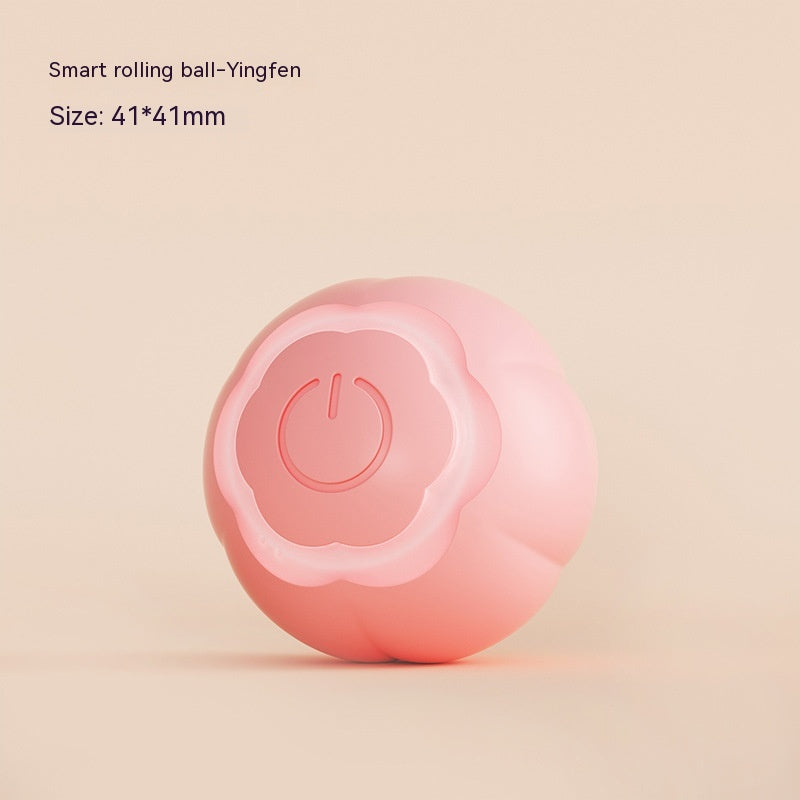 Rolling Ball Pet Toy Durable Self Rotating Bite Resistant