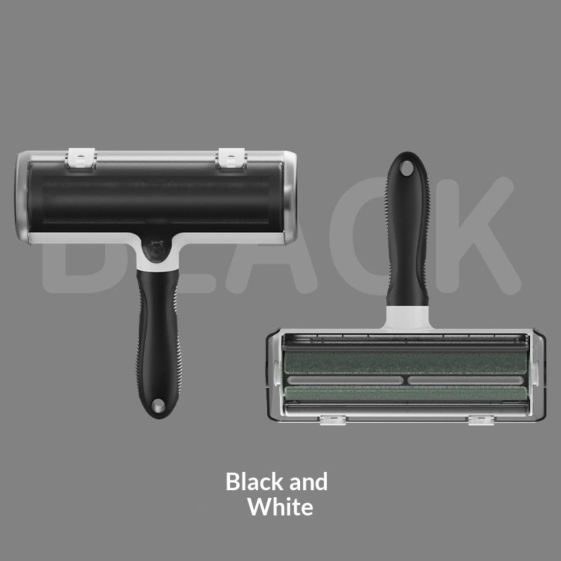 Pet Grooming Brush With Cleaning Roller For Removing Fur