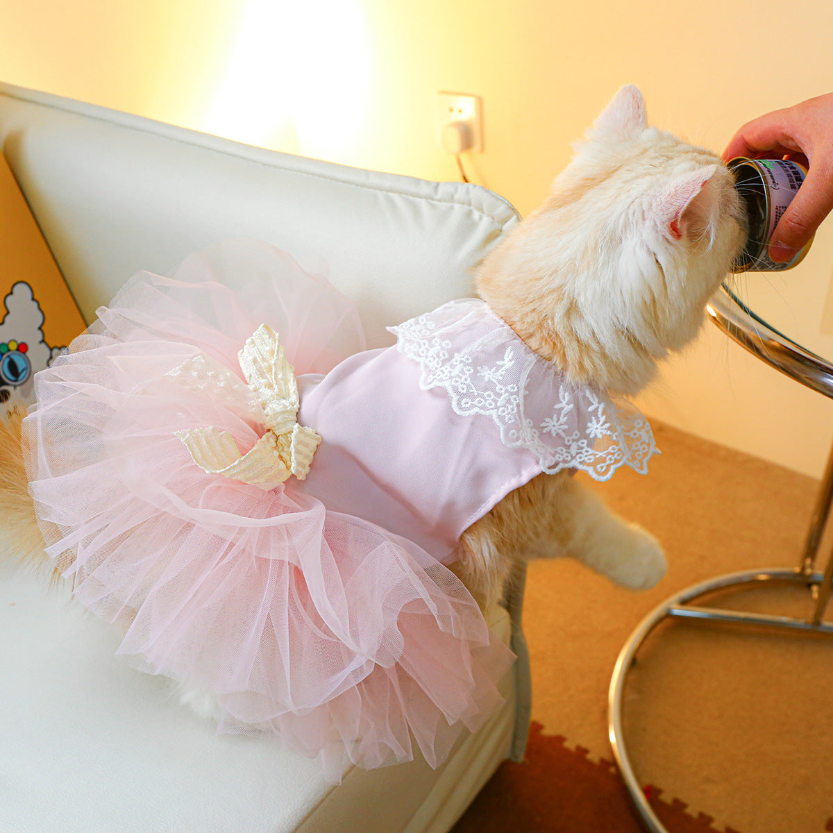 Lace Style Pet Clothing For Small Pets