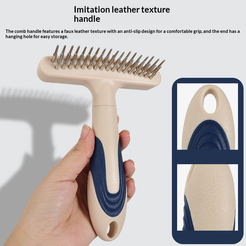 Pet Grooming Brush Hair Removal And Detangling