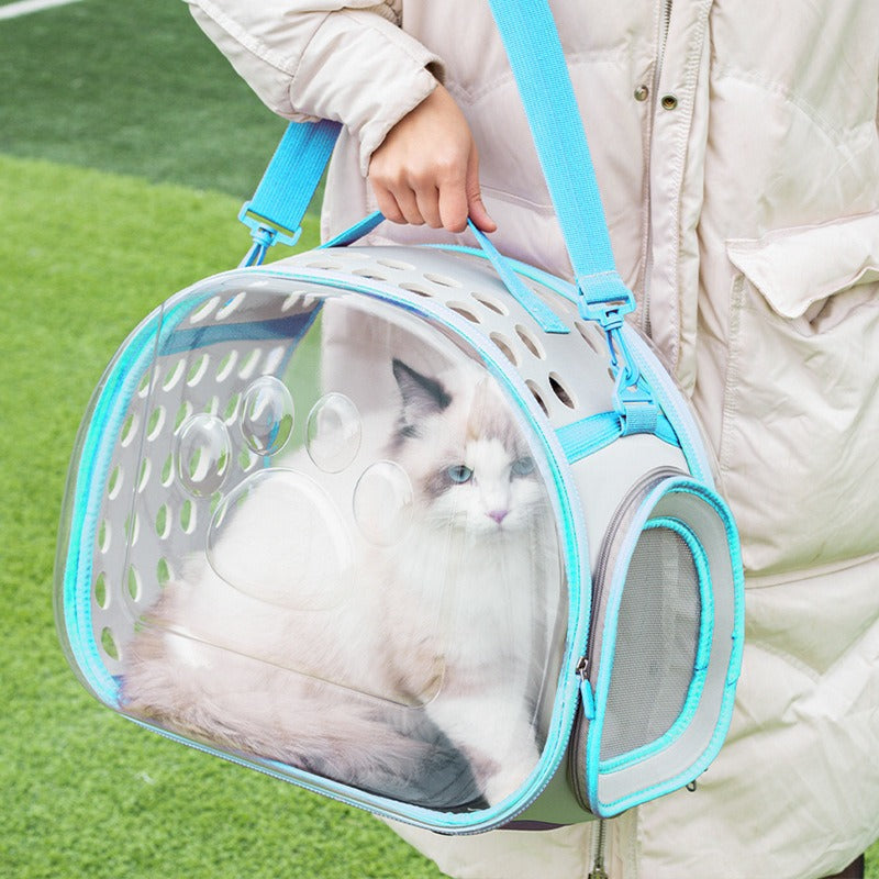 Pet Transparent Space Capsule Backpack Carrier Bag