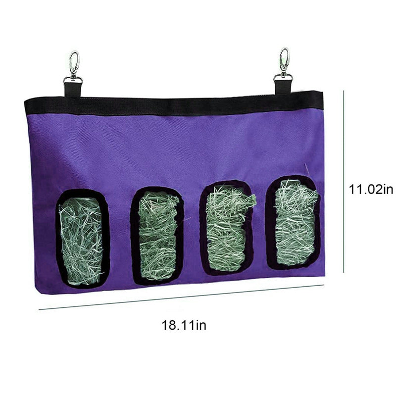 Hanging Rabbit Guinea Pig Hay Feeder Bag
