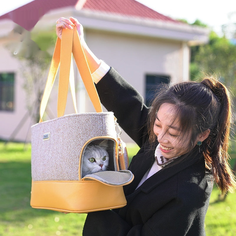 Pet Portable Breathable Space Capsule Backpack Carrier