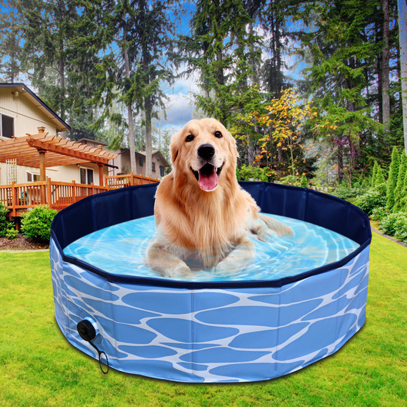 Pet Foldable Bath Swimming Tub Collapsible Indoor Outdoor Pool