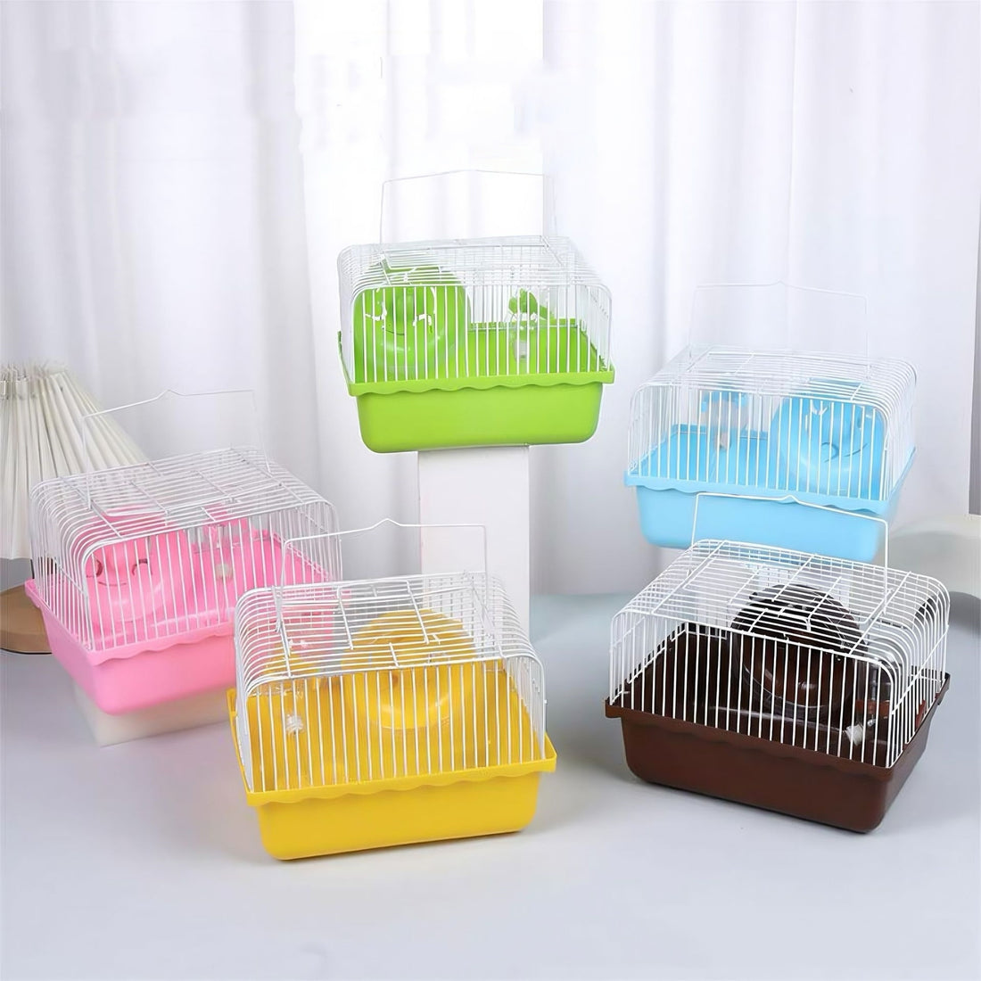 Pastoral Style Hamster Cage Small Affordable Pet Habitat